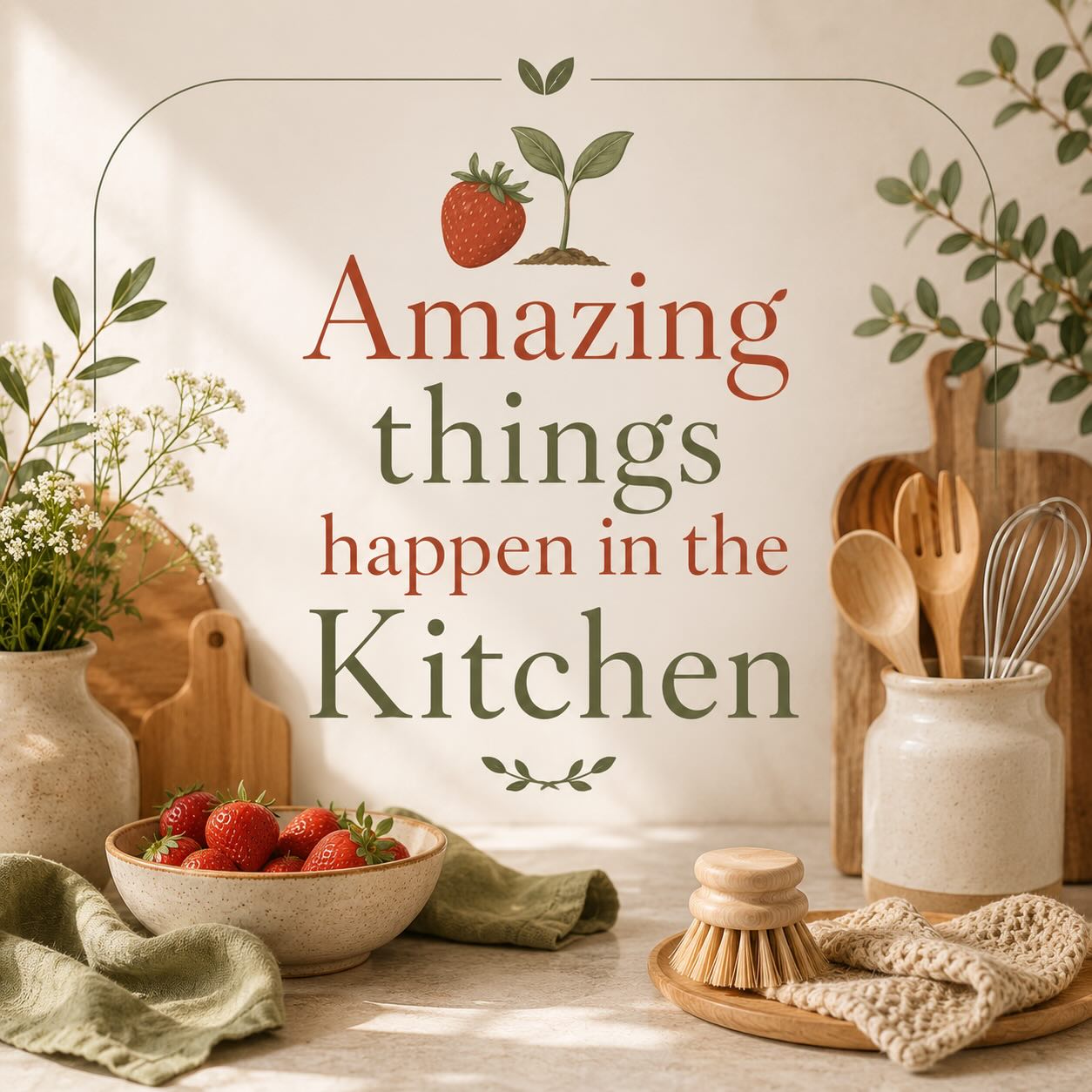 It's where favorite recipes are passed from one generation to the next, children learn to bake cookies with messy hands, and holiday traditions come to life. The kitchen is where celebrations are prepared, comfort is found in a warm bowl of soup, late-night chats turn into lasting memories, and simple ingredients become something extraordinary. More than just a place to cook, the kitchen is the heart of the home—a space where love is shared, connections are strengthened, and everyday moments become cherished memories.