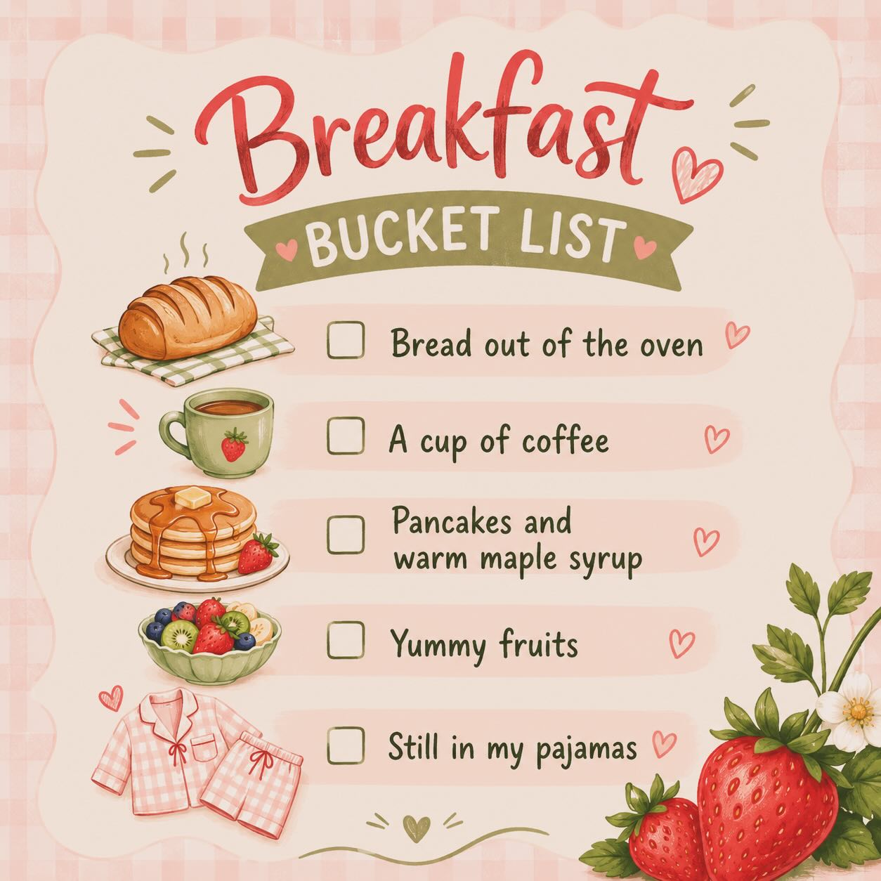 If I could design the perfect breakfast morning, this would be it. 💛
What would you add to your Breakfast Bucket List?
#pjsallday #breakfastclub #homemaking