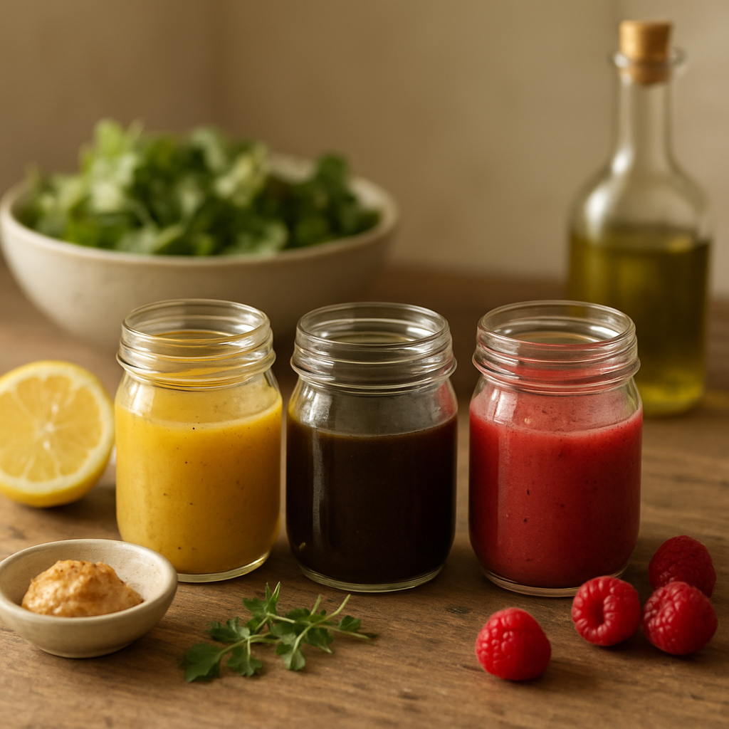 Easy Homemade Salad Dressings
