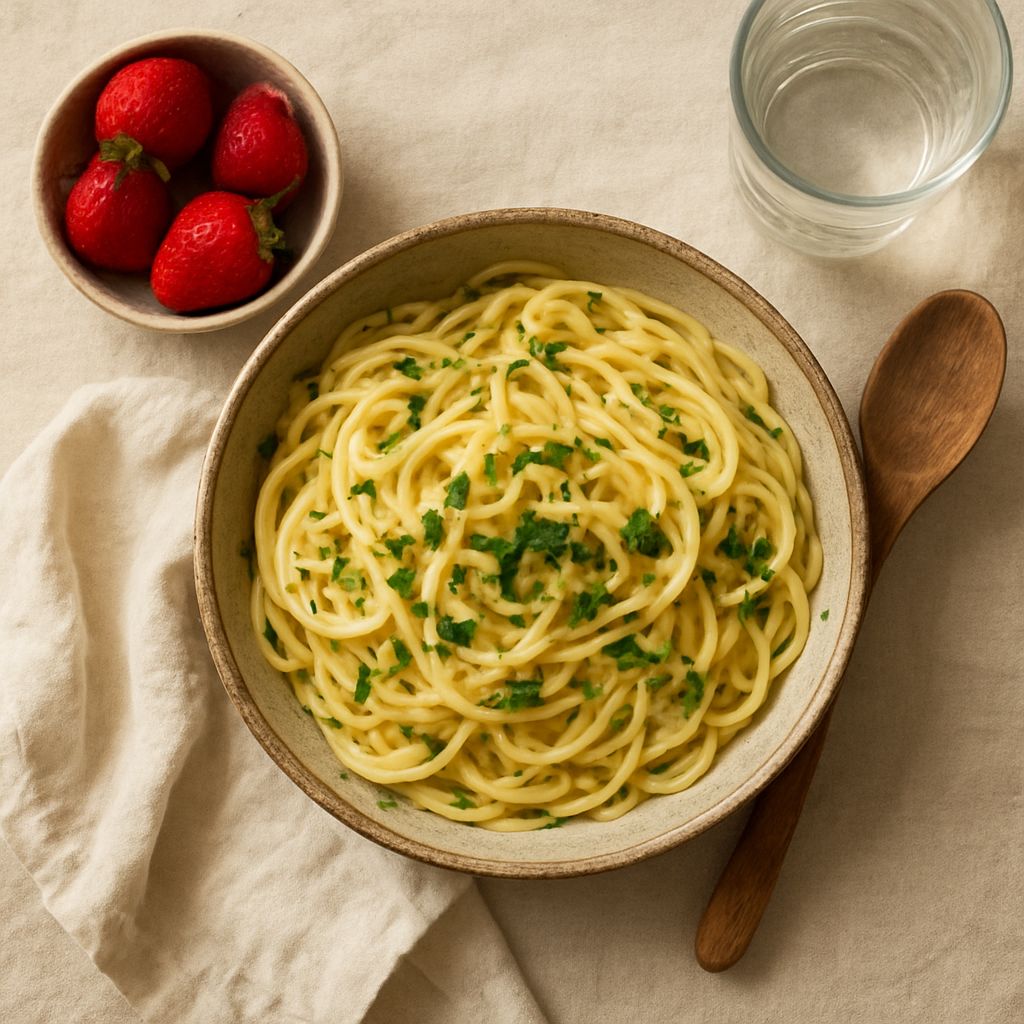 A 20-Minute Lemon Herb Pasta for Busy Nights